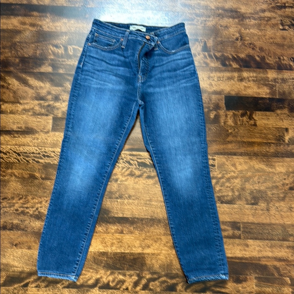 Madewell Blue Ankle Cropped Jeans